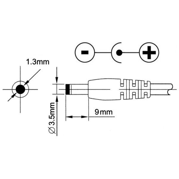 AXAGON AC-5V2A 5V/2A hálózati adapter