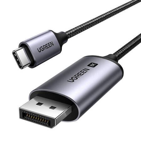UGREEN USB-C-DisplayPort cable 1m Black UGREEN USB-C-DisplayPort cable 1m Black