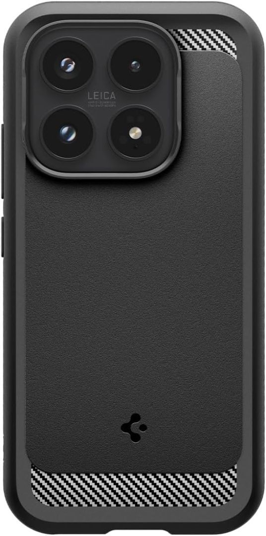 Spigen Rugged Armor case for Xiaomi 17 Matte Black