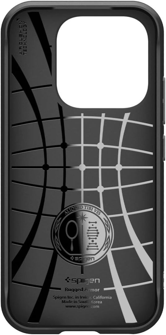 Spigen Rugged Armor case for Xiaomi 17 Matte Black