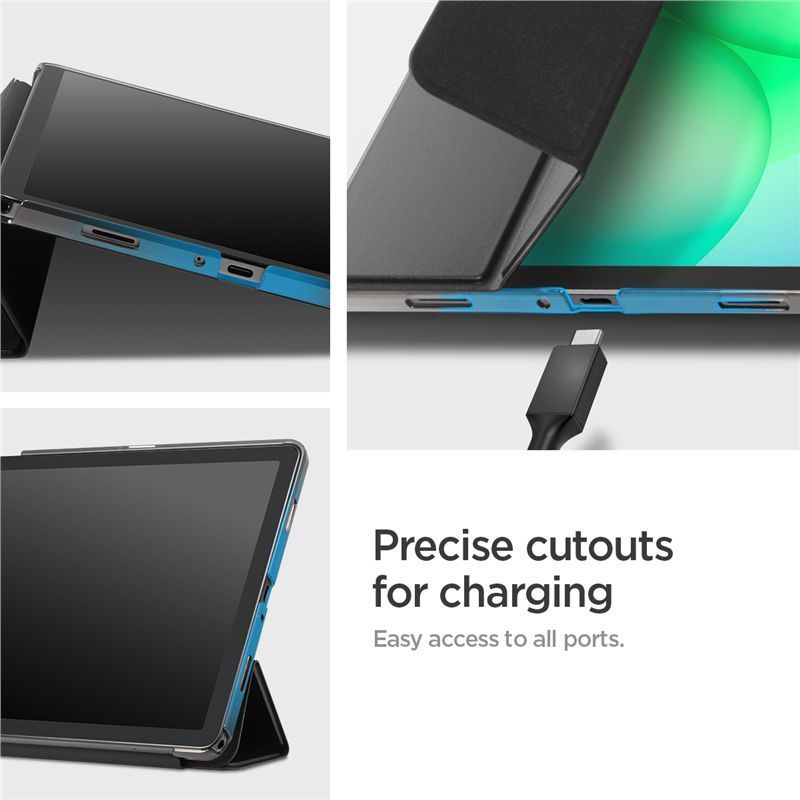 Spigen Smart Fold case for Samsung Galaxy Tab A11+ (2025)/A9+ (2023) Black