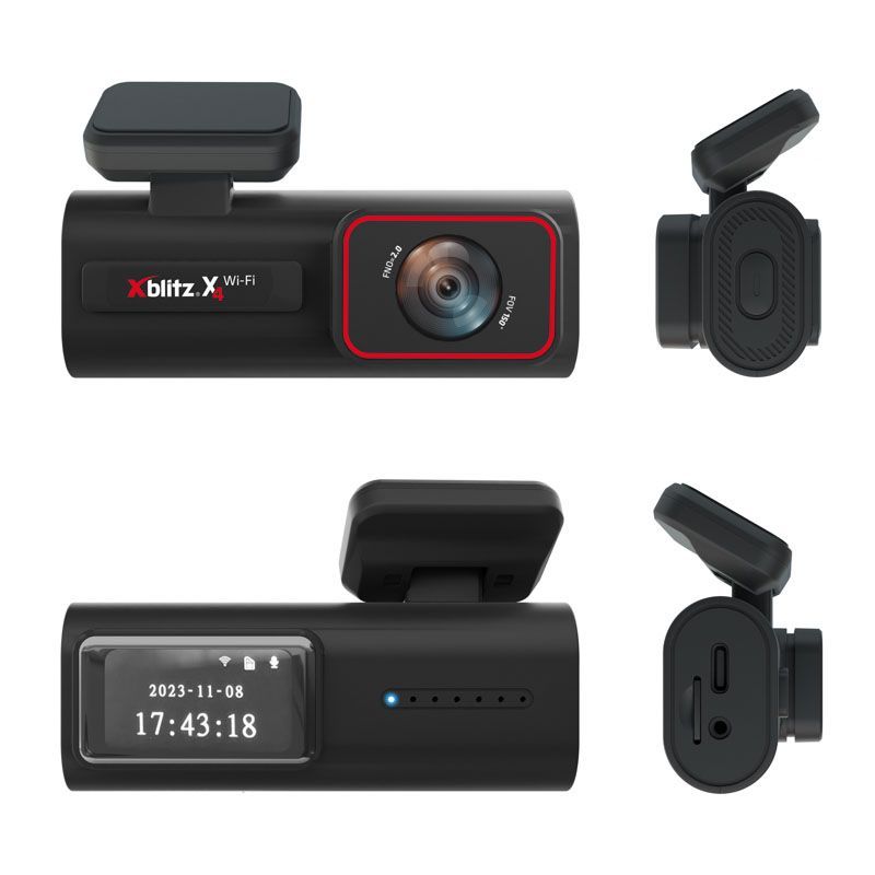 Xblitz X4 Dashcam Black