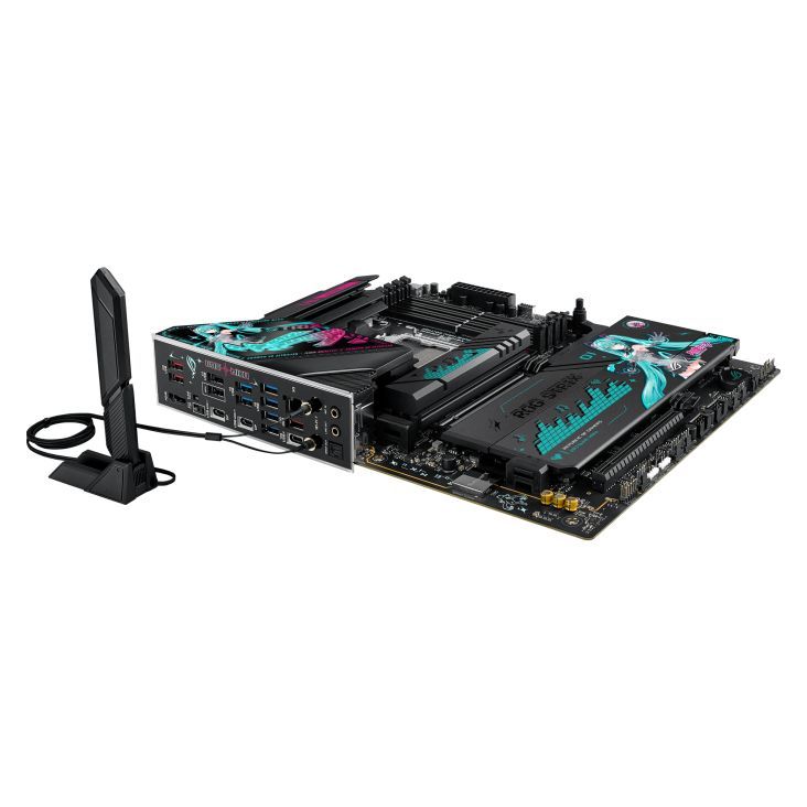 Asus ROG STRIX X870E-H GAMING WIFI7 HATSUNE MIKU EDITION Asus ROG STRIX X870E-H GAMING WIFI7 HATSUNE MIKU EDITION