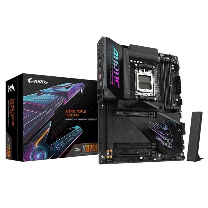 Gigabyte X870E AORUS PRO X3D Gigabyte X870E AORUS PRO X3D