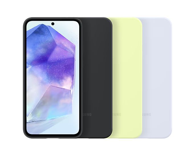 Samsung Galaxy A55 Silicone Case Black