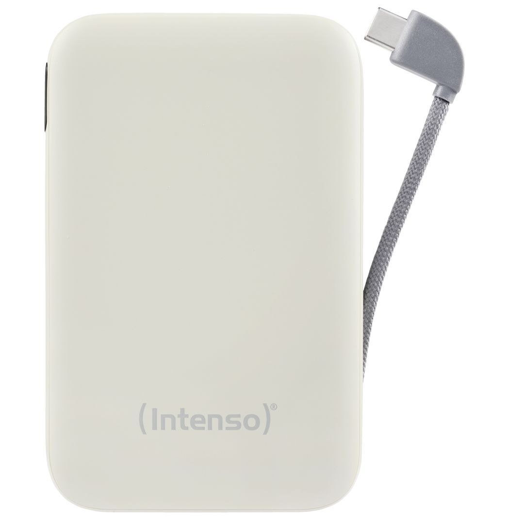 Intenso S10000 10000mAh + Integriertes USB-C PowerBank Beige