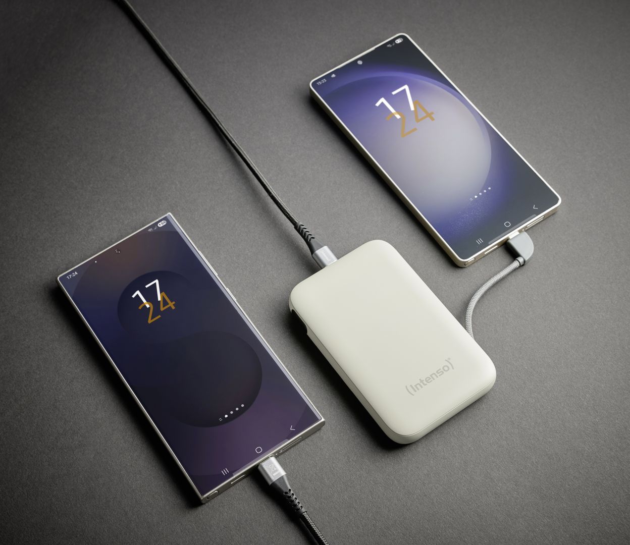 Intenso S10000 10000mAh + Integriertes USB-C PowerBank Beige