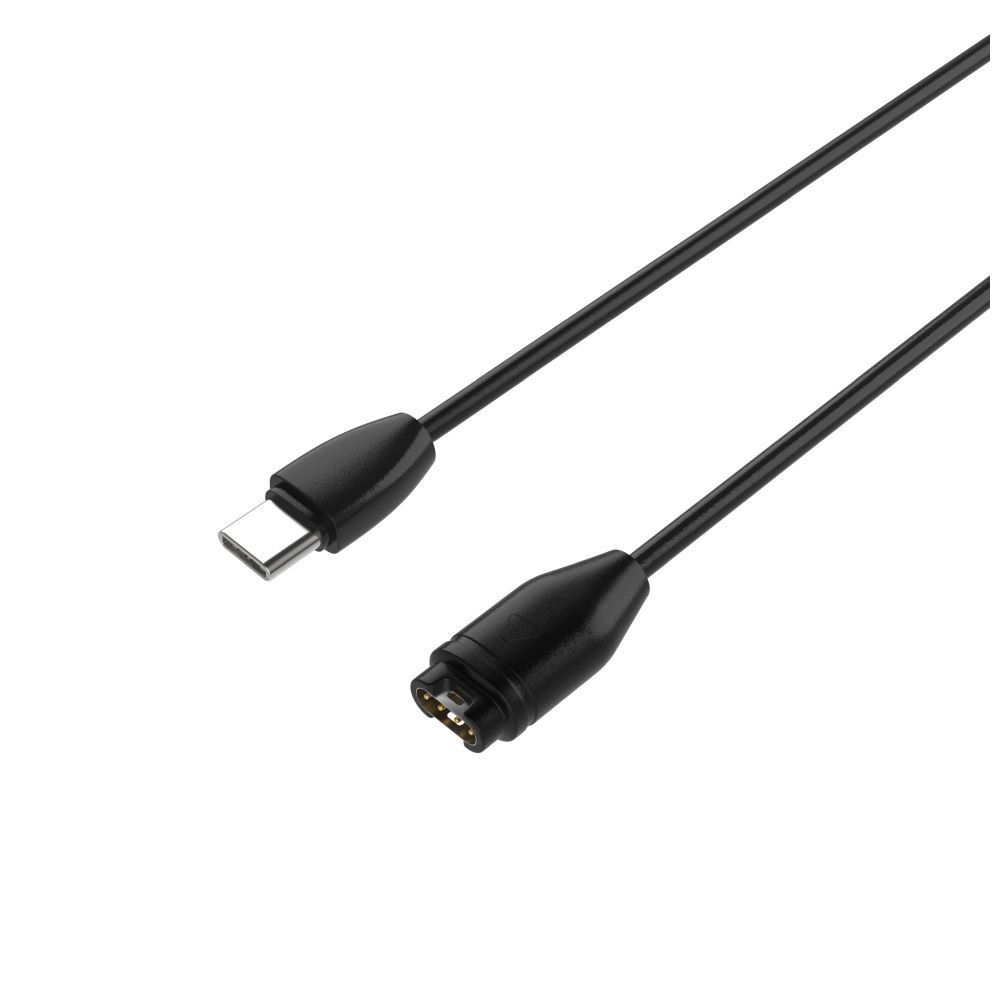 FIXED USB-C csatlakozású okosóra töltőkábel Garmin Forerunner/Fenix/Venu/Vívoactive/Instinct készülékhez 2m, fekete FIXED USB-C csatlakozású okosóra töltőkábel Garmin Forerunner/Fenix/Venu/Vívoactive/Instinct készülékhez 2m, fekete