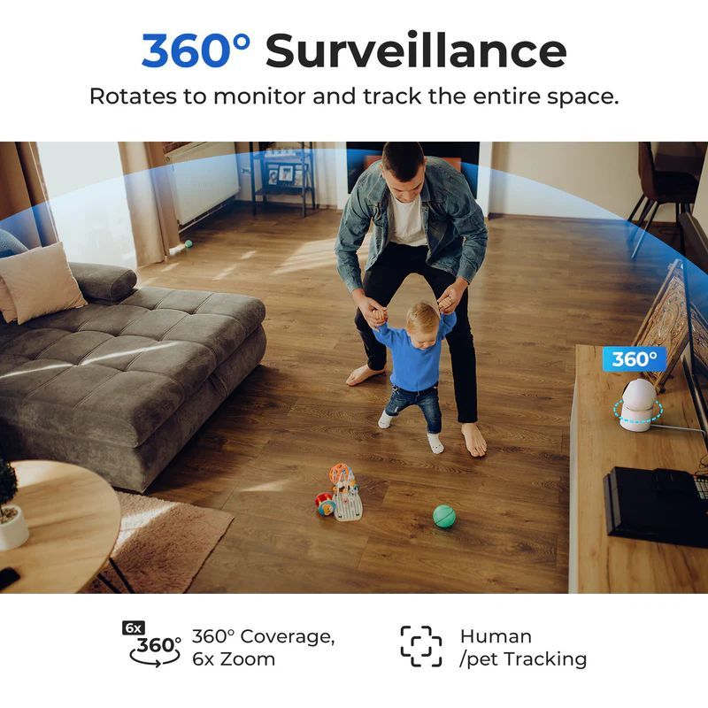 Xiaomi Imilab C40 4K WiFi Plug-in Indoor Camera