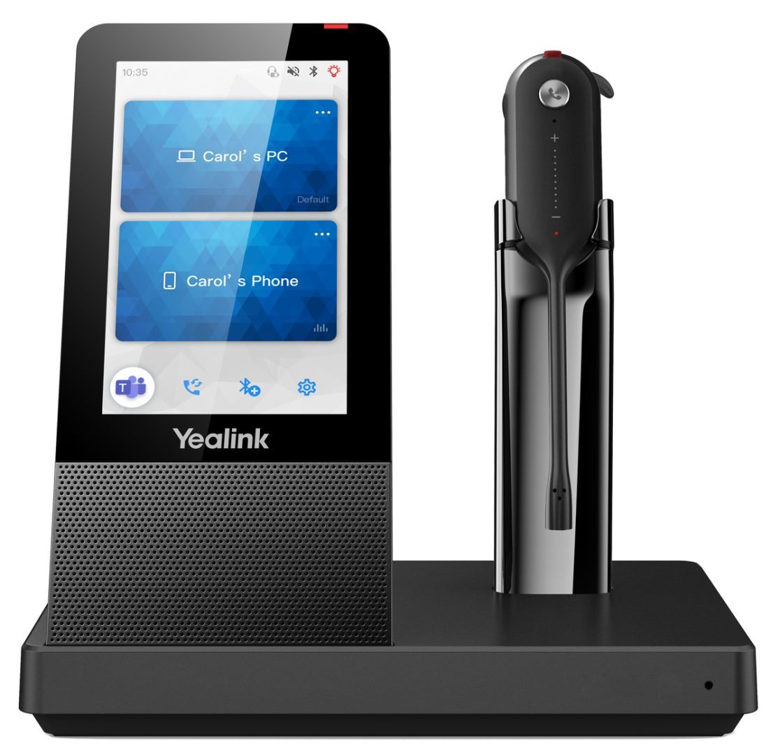 Yealink WH67 UC Workstation Headset Black