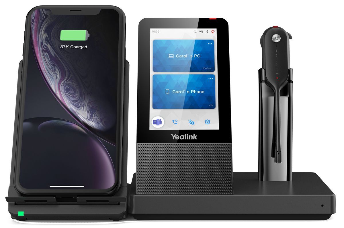 Yealink WH67 UC Workstation Headset Black