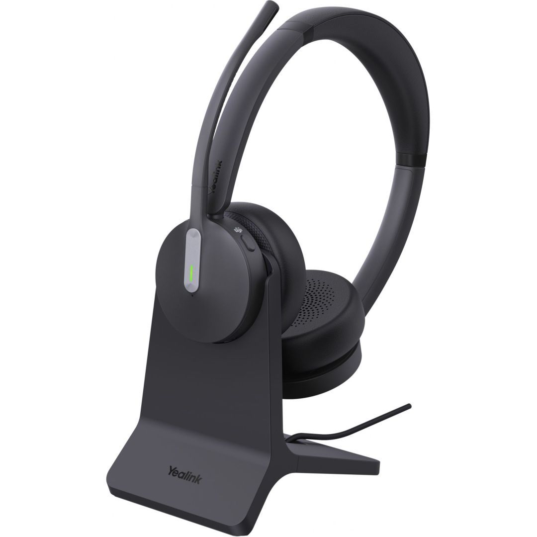 Yealink BH70 Dual Teams Bluetooth Headset with Stand Black