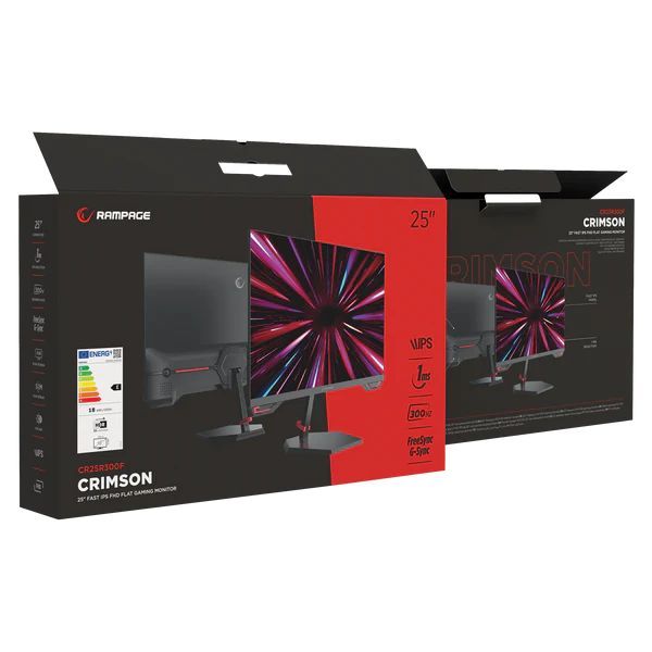 Rampage 24,5" CRIMSON CR25R300F IPS LED Rampage 24,5" CRIMSON CR25R300F IPS LED