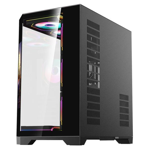 Rampage NOVA RGB Tempered Glass Black Rampage NOVA RGB Tempered Glass Black