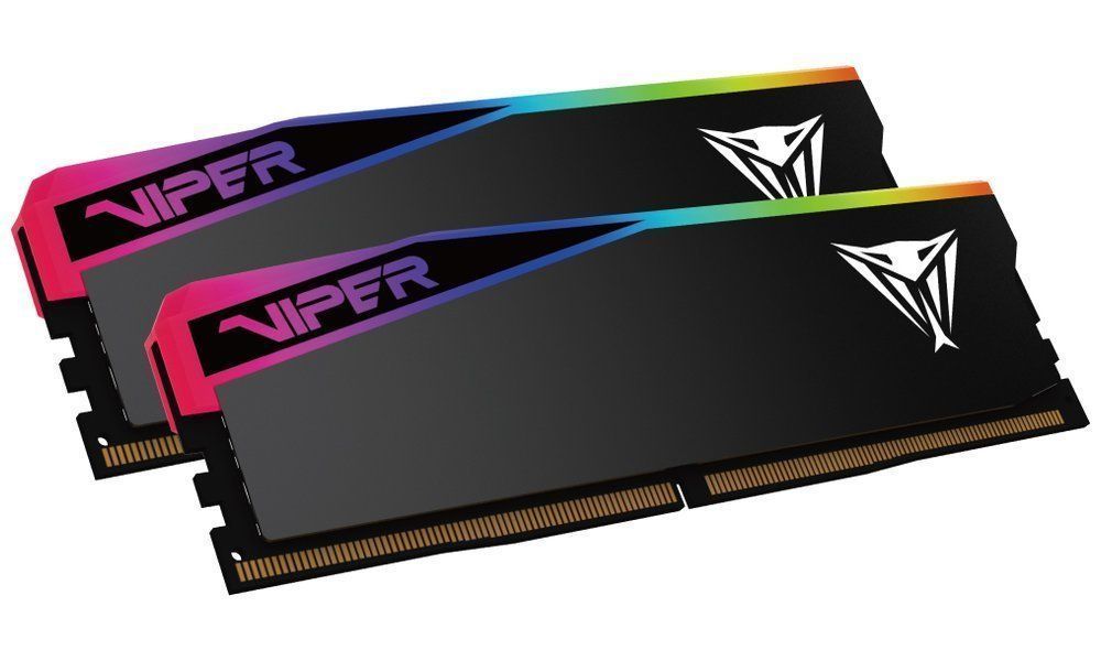 Patriot 32GB DDR5 6400MHz Kit(2x16GB) Viper Elite 5 Ultra RGB Black