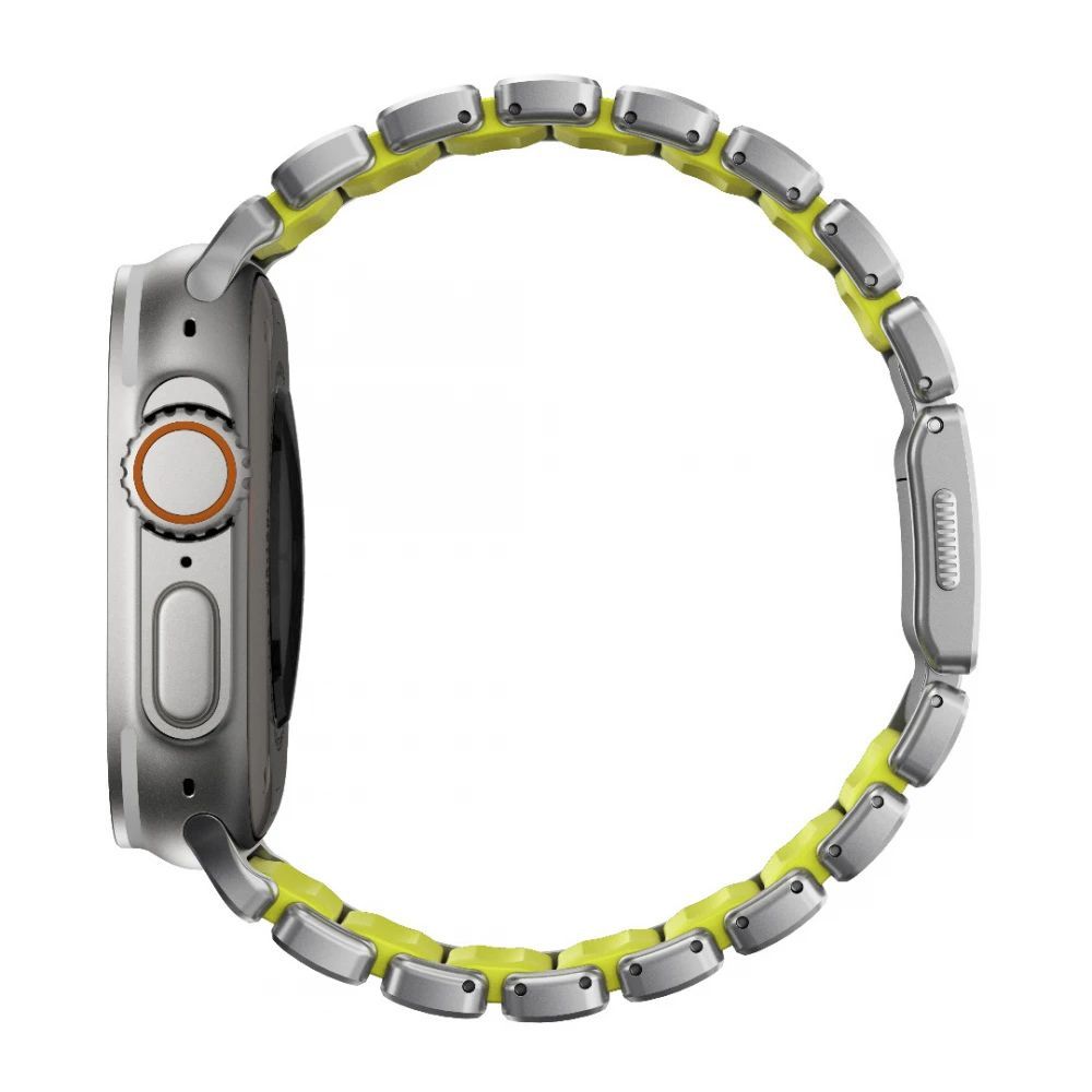 Nomad Stratos Band for FKM AW 45/46/49mm Natural Titanium Volt Nomad Stratos Band for FKM AW 45/46/49mm Natural Titanium Volt