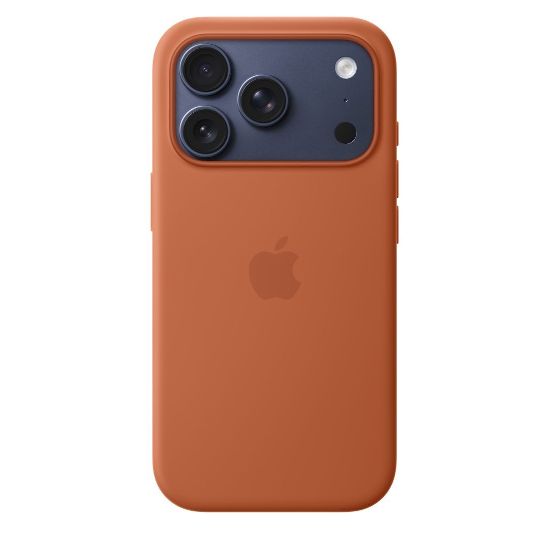 Apple iPhone 17 Pro Silicone Case with MagSafe Terra Cotta