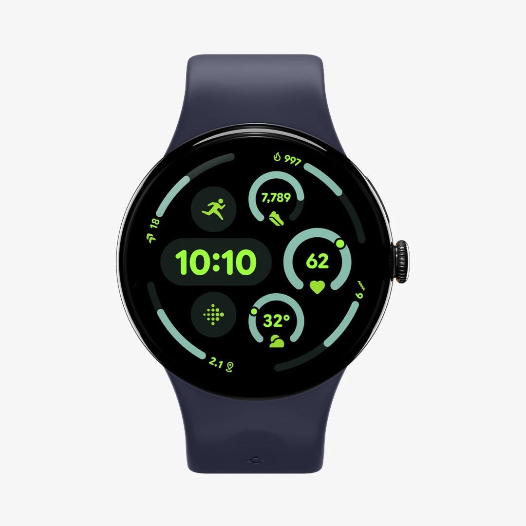 Spigen Nano Pop Band for Google Pixel Watch 4/3 45mm Blueberry Navy