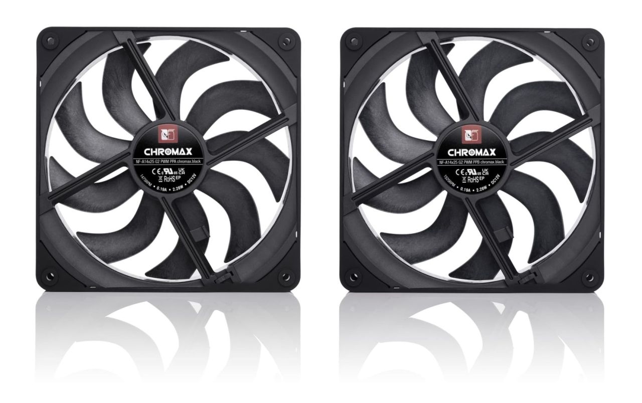 Noctua NF-A14X25 G2 PWM SX2-PP CHROMAX.BLACK