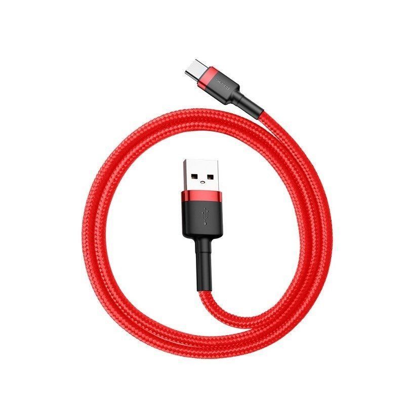 Baseus Cafule USB-A USB-C Cable 0.5m Red Baseus Cafule USB-A USB-C Cable 0.5m Red