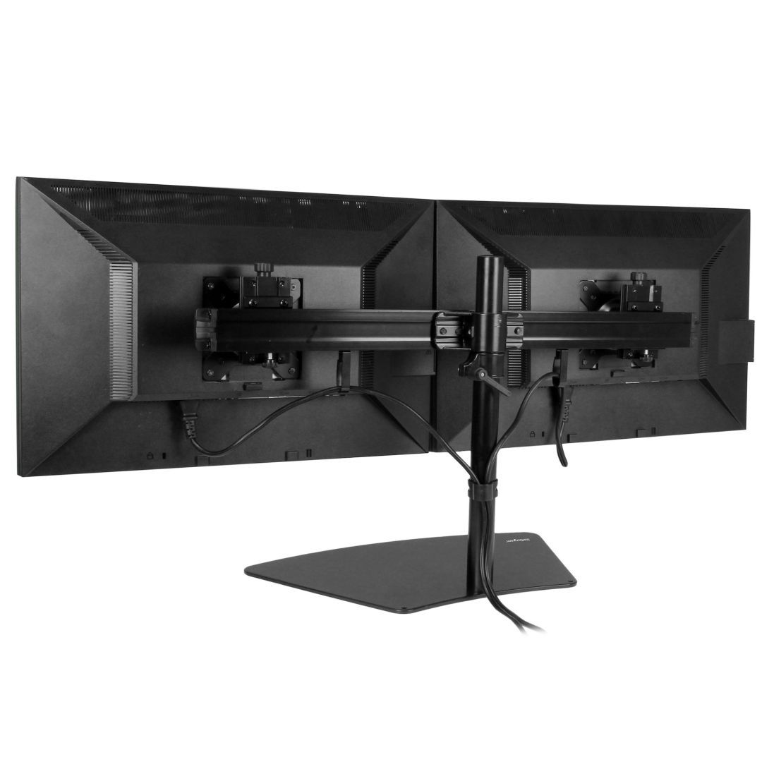 Startech Dual-Monitor Stand Horizontal 24" Black