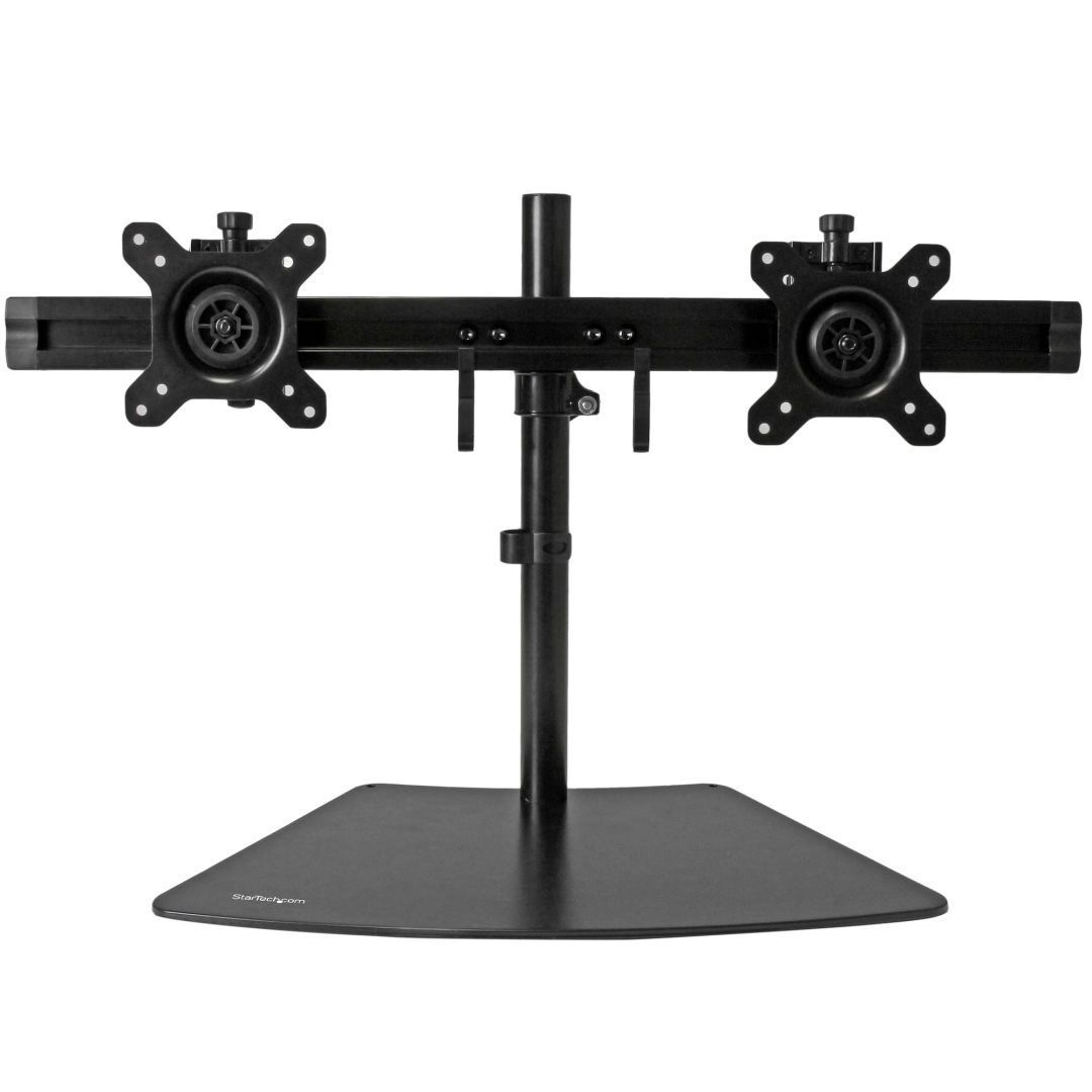 Startech Dual-Monitor Stand Horizontal 24" Black