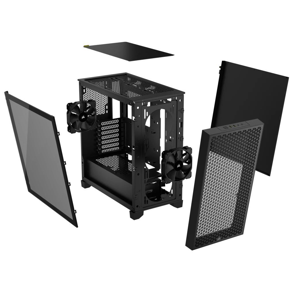 Corsair 3000D Airflow Tempered Glass Black Corsair 3000D Airflow Tempered Glass Black