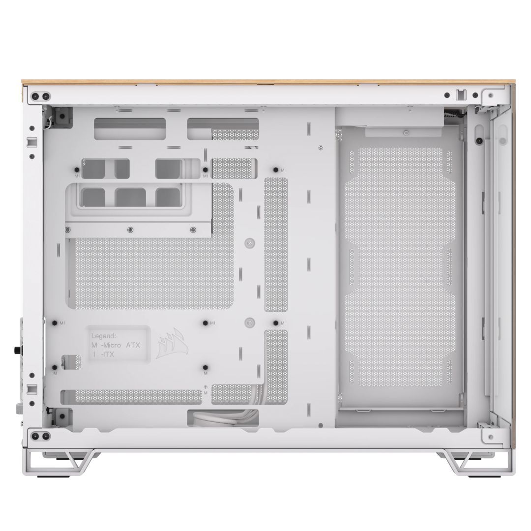 Corsair 2500X Tempered Glass White/Bamboo Corsair 2500X Tempered Glass White/Bamboo
