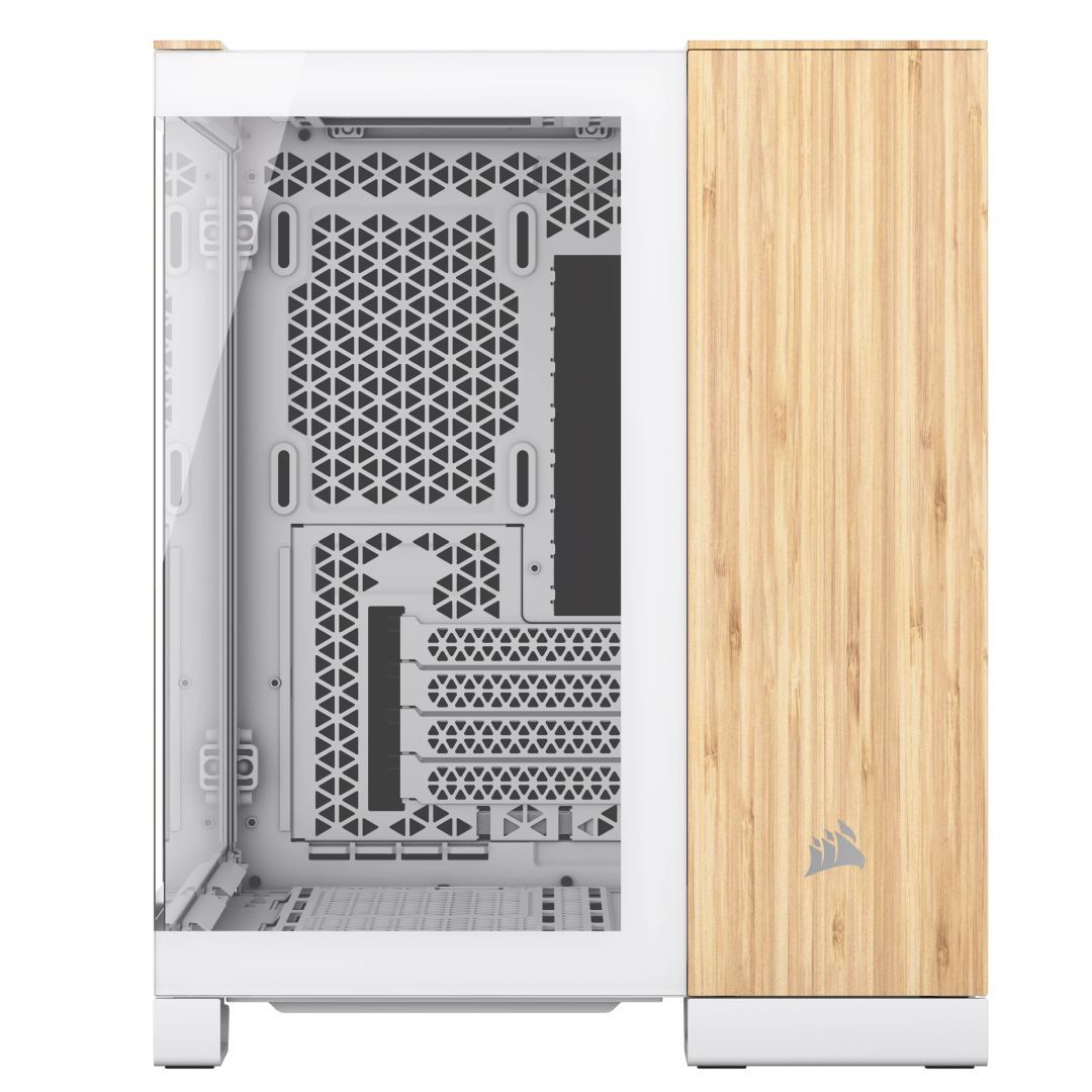 Corsair 2500X Tempered Glass White/Bamboo Corsair 2500X Tempered Glass White/Bamboo