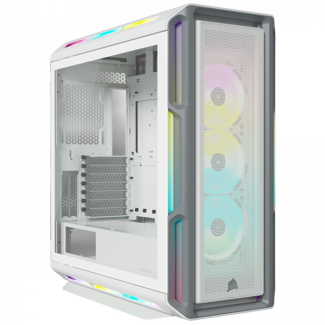 Corsair iCUE 5000T RGB Tempered Glass White Corsair iCUE 5000T RGB Tempered Glass White