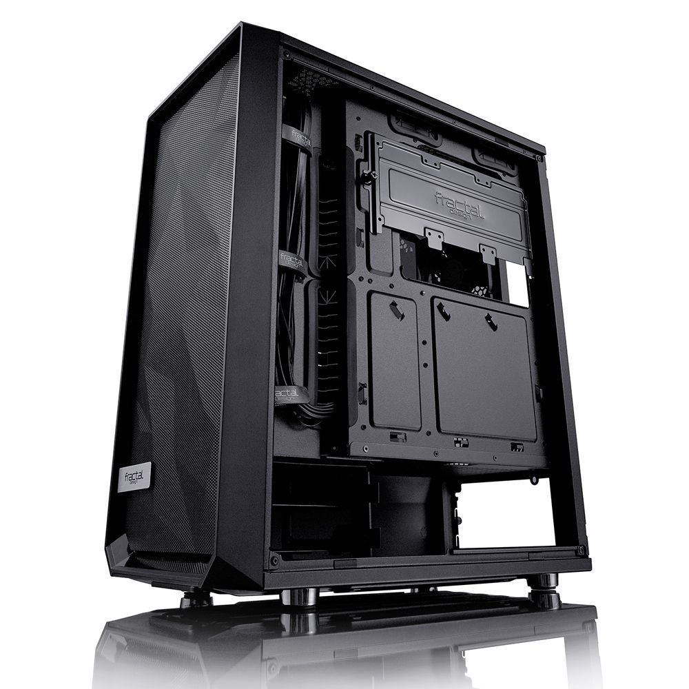 Fractal Design Meshify C Tempered Glass Black Fractal Design Meshify C Tempered Glass Black