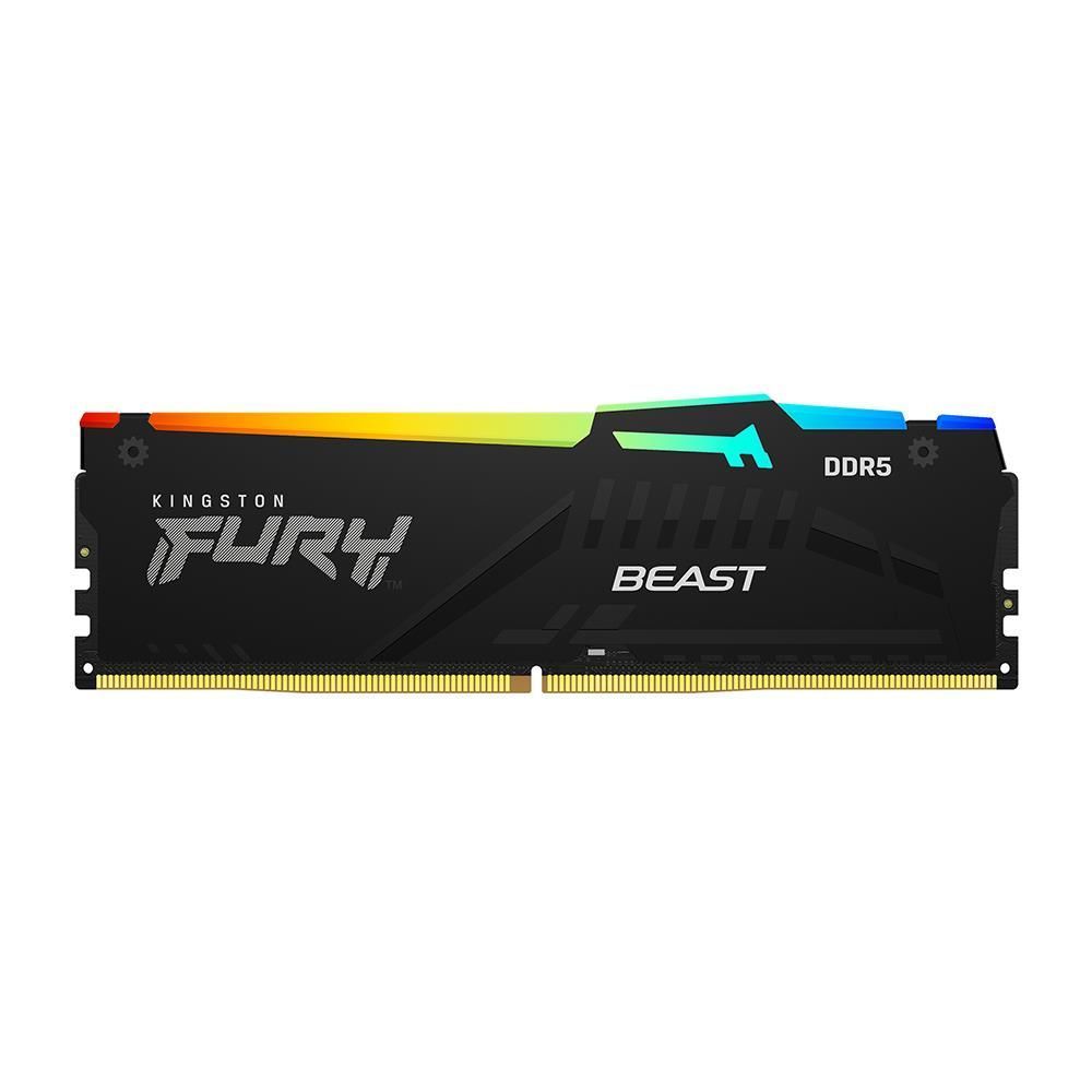 Kingston 64GB DDR5 5600MHz Fury Beast RGB Black