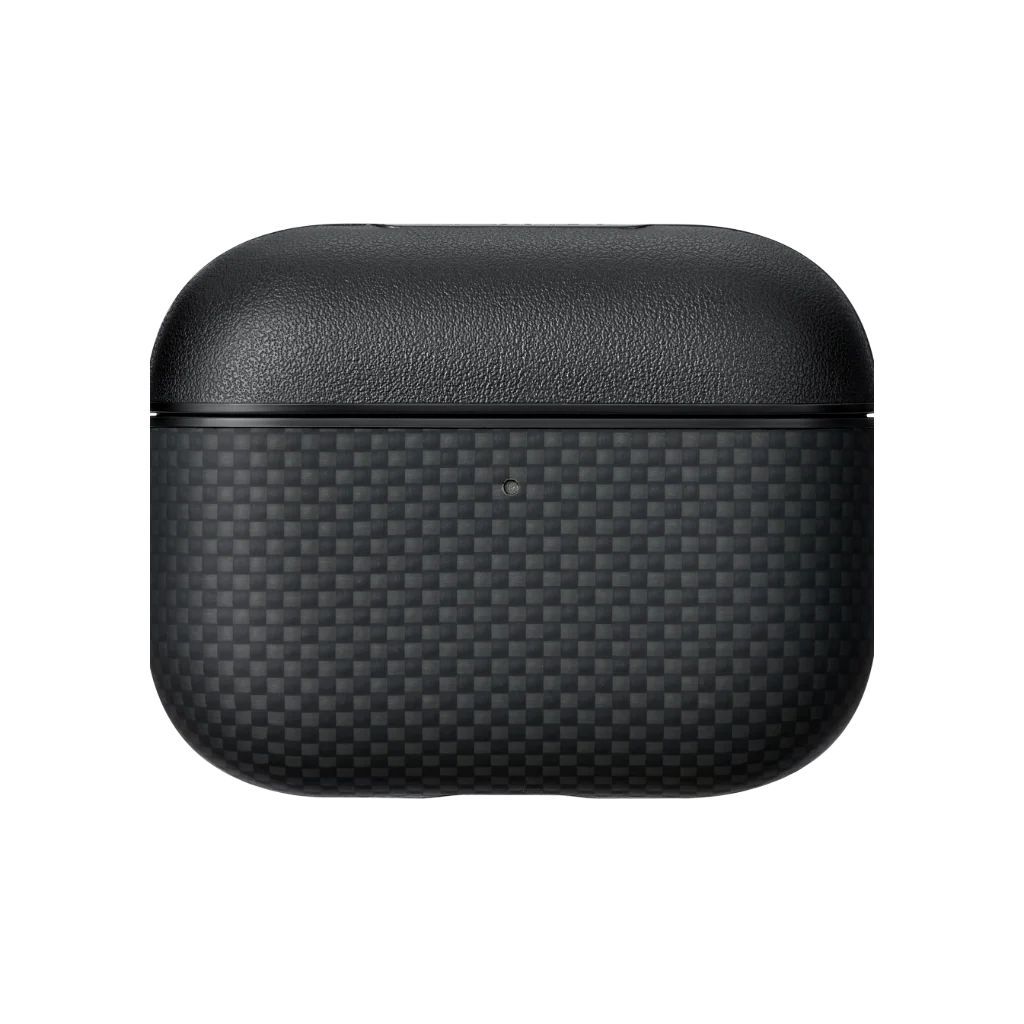 Pitaka Aramid Fiber Magnetic Case for AirPods Pro 3 Black/Grey