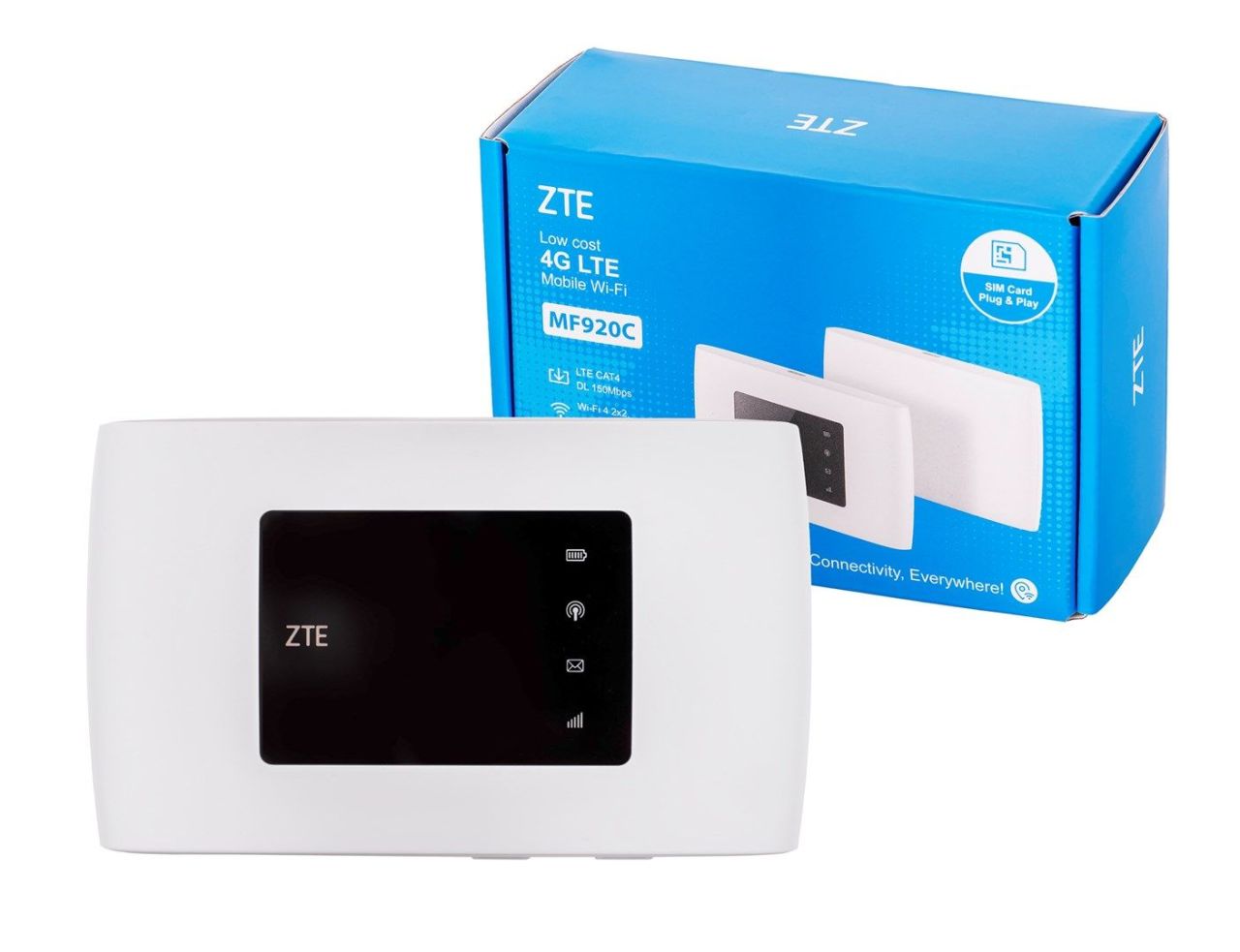 ZTE MF920C 4G Router White ZTE MF920C 4G Router White