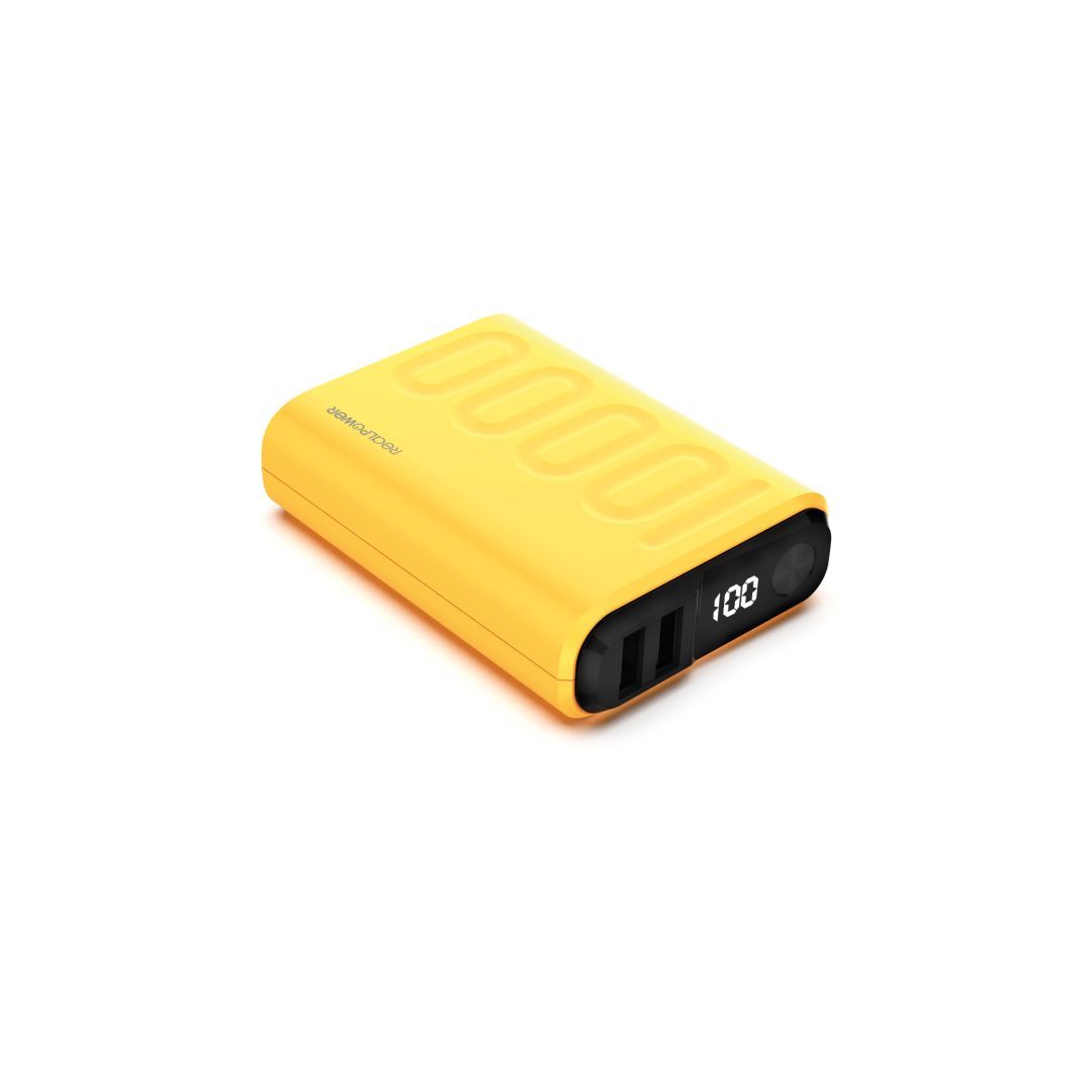 Realpower PB-10000 Set 10000mAh Powerbank Yellow
