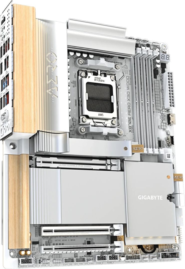 Gigabyte X870E AERO X3D WOOD
