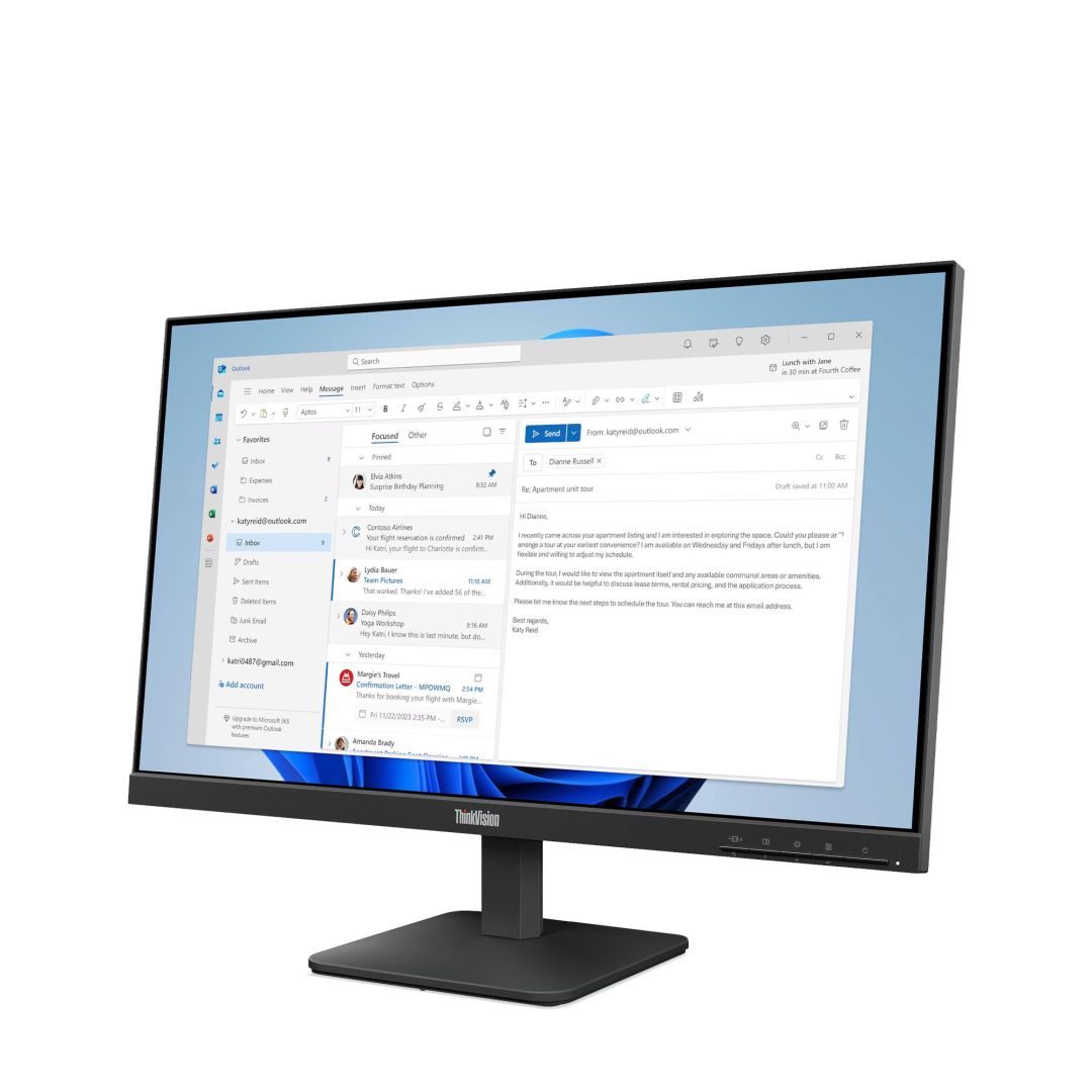 Lenovo 23,8" ThinkVision S24-4e IPS LED