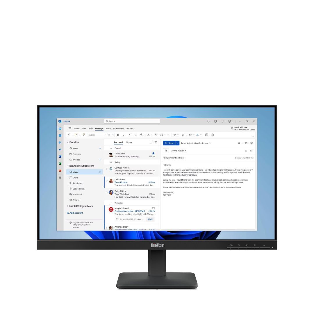 Lenovo 23,8" ThinkVision S24-4e IPS LED