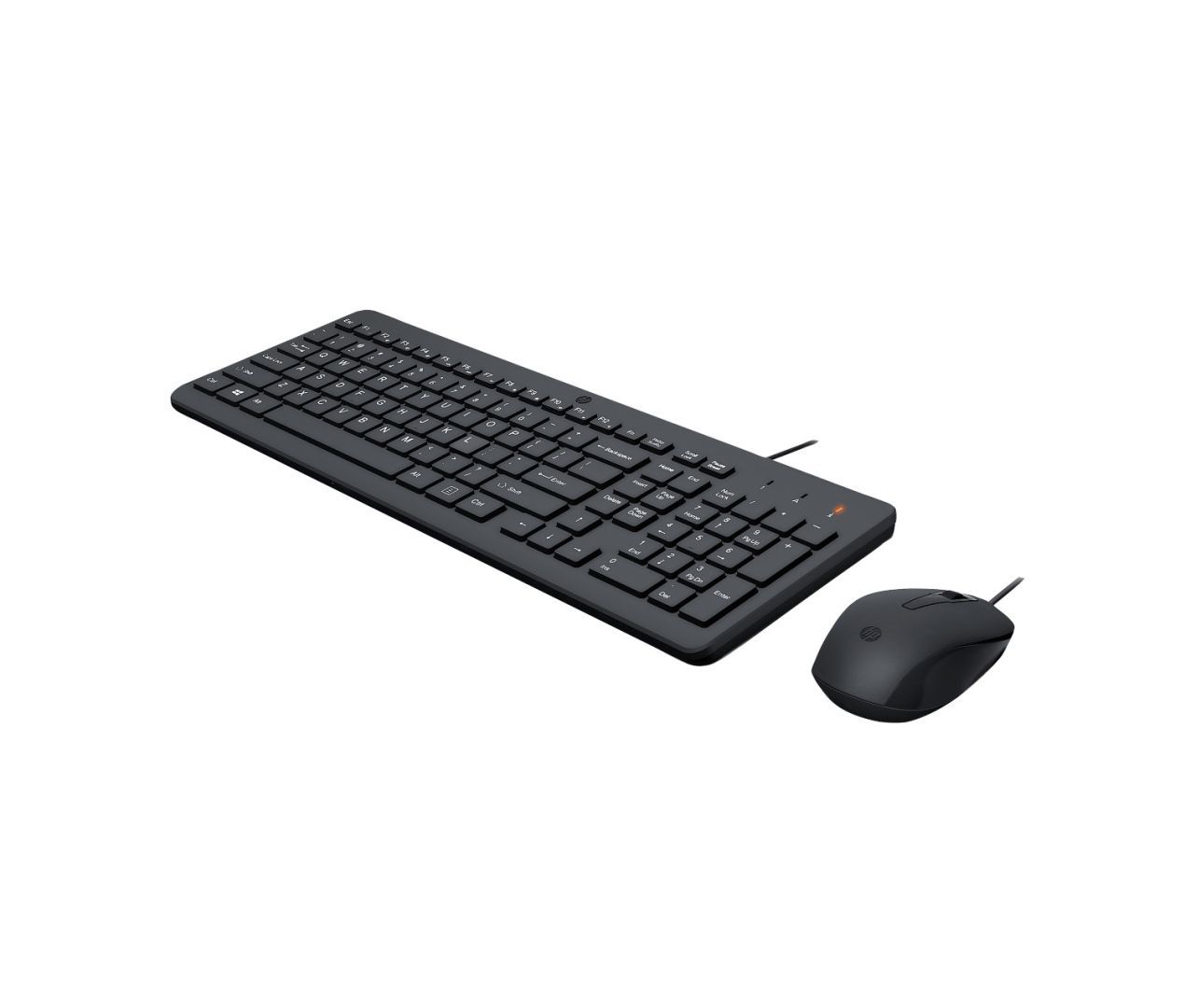 HP 150 Wired Mouse and Keyboard Combo Black US HP 150 Wired Mouse and Keyboard Combo Black US
