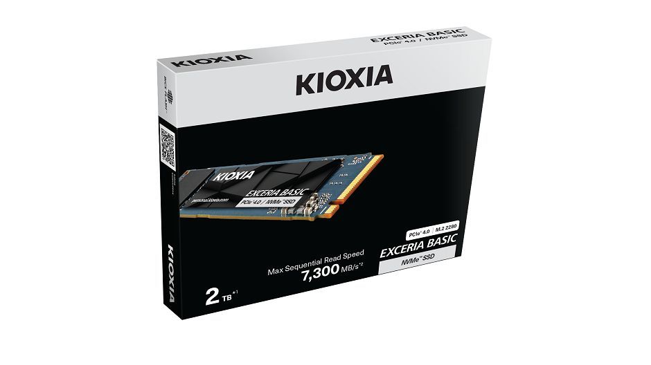 KIOXIA 2TB M.2 2280 NVMe Exceria Basic