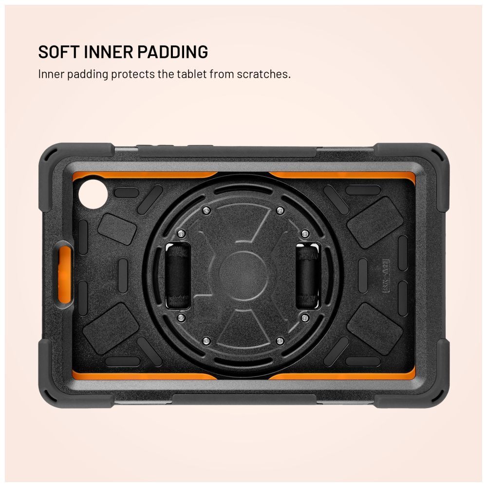 FIXED strapabíró tablet tok Samsung Galaxy Tab A11 készülékhez, fekete