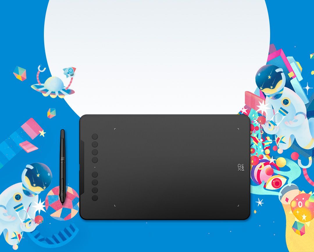 XP-PEN Deco 01 V3 Black XP-PEN Deco 01 V3 Black