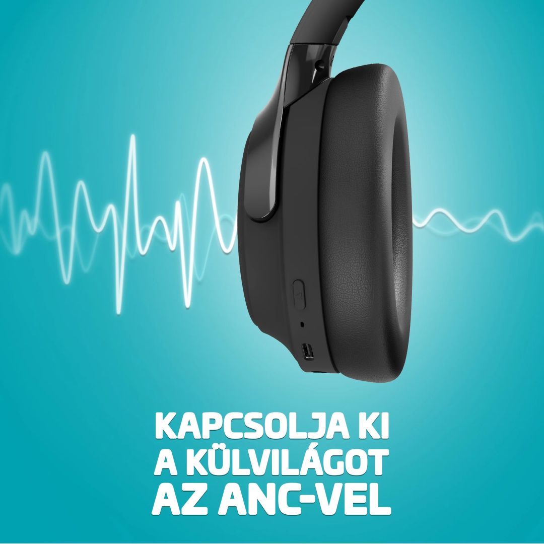 Lamax MuseComfort1 ANC Bluetooth Headset Black Lamax MuseComfort1 ANC Bluetooth Headset Black