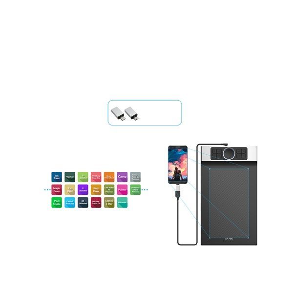 XP-PEN Deco Pro S Black XP-PEN Deco Pro S Black