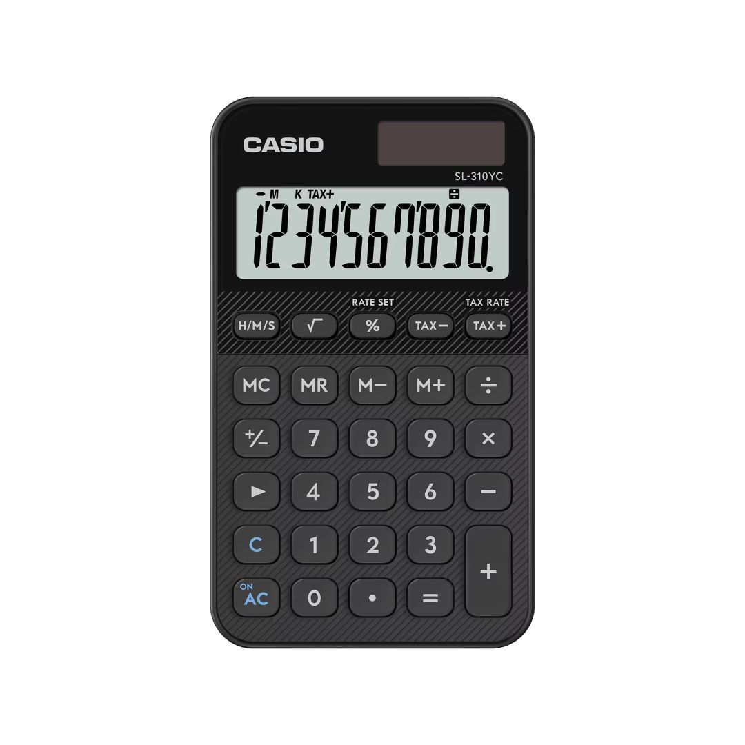 Casio SL-310YC-BK Asztali számológép Black