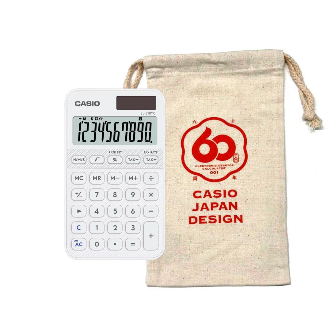 Casio SL-310YC-WE Asztali számológép White