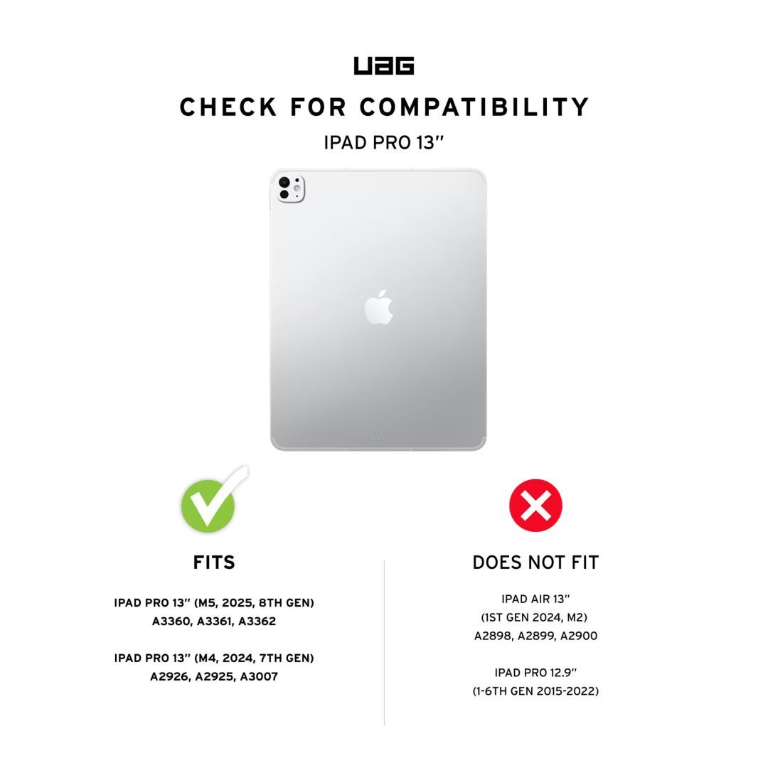 UAG Scout Plus case for iPad Pro 13" 2024