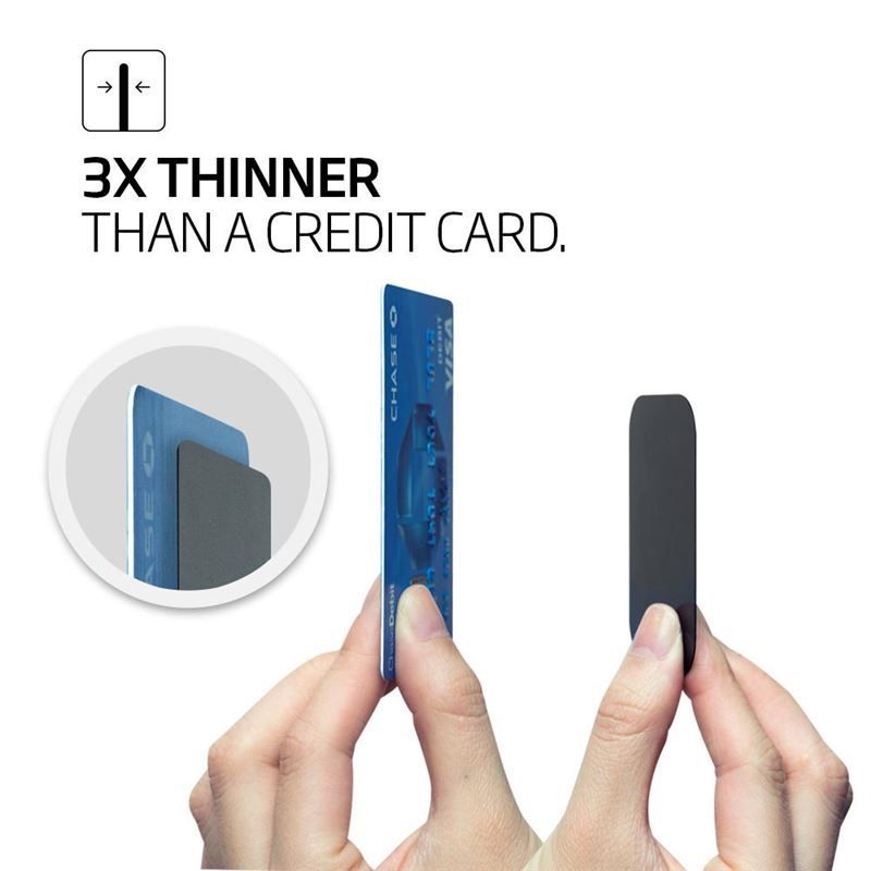 Spigen Kuel MP-4P Car Mount Metal Plates, black Spigen Kuel MP-4P Car Mount Metal Plates, black