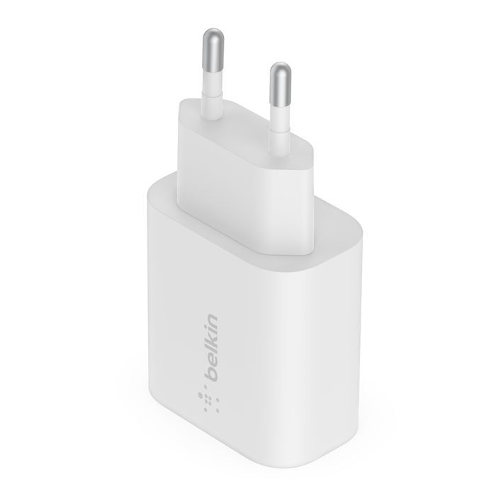Belkin BoostCharge USB-C PD 3.0 PPS Charger (25W) White Belkin BoostCharge USB-C PD 3.0 PPS Charger (25W) White
