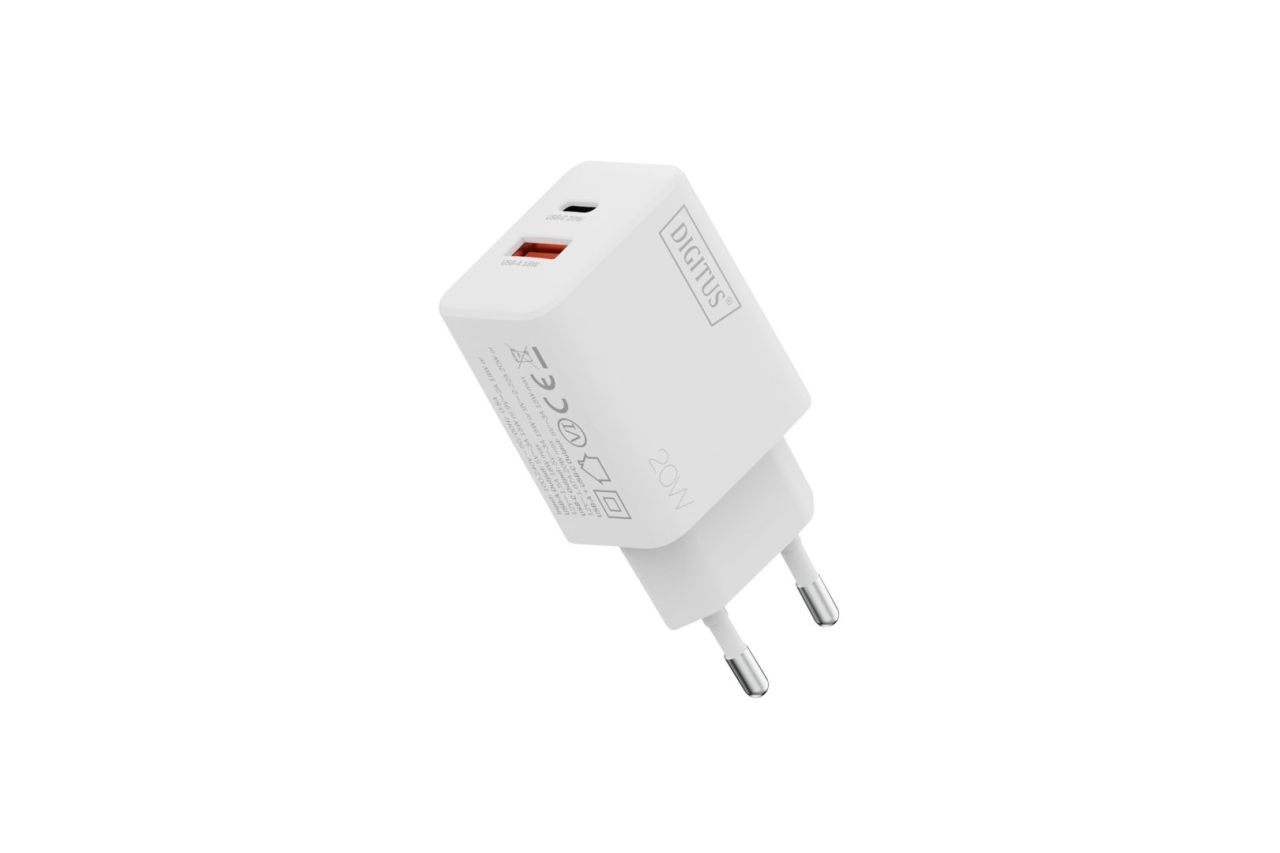 Digitus DA-10300 20W USB Charger White